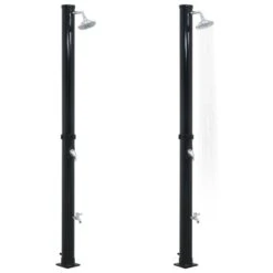Doccia Ad Energia Solare Nera 220 Cm 20 L -Garden Home doccia ad energia solare nera 220 cm 20 l 2
