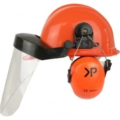 Elmetto Cuffie E Visiera Policarbonato Middle