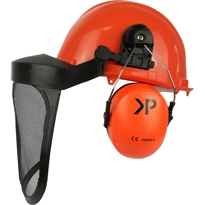 Elmetto Cuffie E Visiera Rete Middle 2 Elmetto Cuffie E Visiera Rete Middle - immagine 2