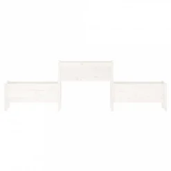Fioriera Bianca 245,5x44x75 Cm In Legno Massello Di Pino 10 Fioriera Bianca 245,5x44x75 Cm In Legno Massello Di Pino -Garden Home fioriera bianca 2455x44x75 cm in legno massello di pino 3