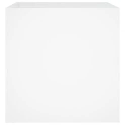 Fioriera Bianca 40x40x40 Cm In Legno Multistrato -Garden Home fioriera bianca 40x40x40 cm in legno multistrato 4