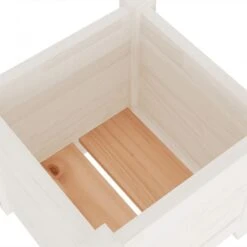 Fioriera Da Giardino Bianca 31x31x31 Cm Legno Massello Di Pino 13 Fioriera Da Giardino Bianca 31x31x31 Cm Legno Massello Di Pino -Garden Home fioriera da giardino bianca 31x31x31 cm legno massello di pino 5