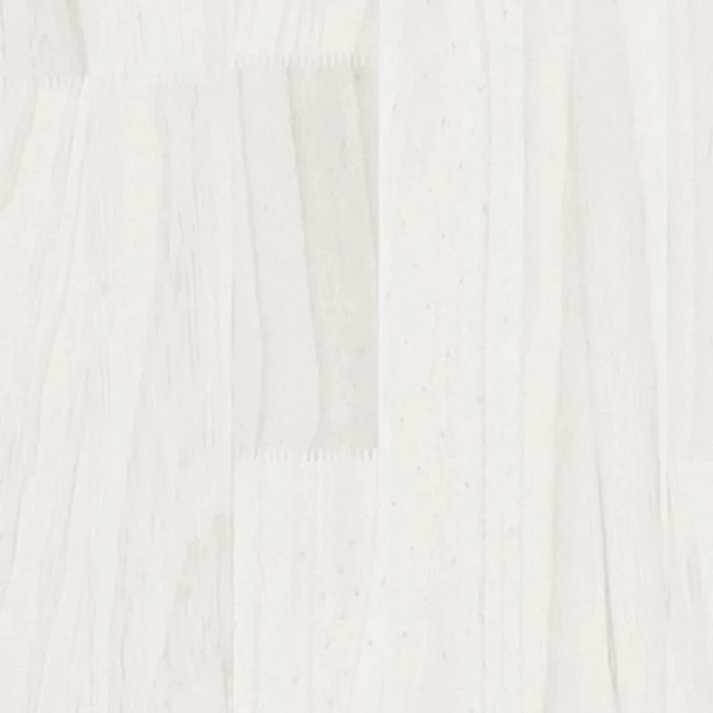 Fioriera Da Giardino Bianca 31x31x70 Cm Legno Massello Di Pino 6 Fioriera Da Giardino Bianca 31x31x70 Cm Legno Massello Di Pino - immagine 6