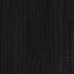 Fioriera Da Giardino Nera 40x40x70 Cm In Legno Massello Di Pino -Garden Home fioriera da giardino nera 40x40x70 cm in legno massello di pino 5