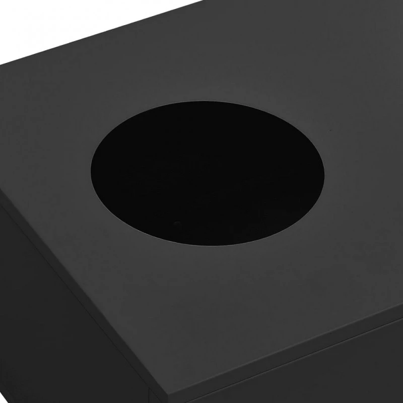 Fioriera Da Ufficio Antracite 90x40x23 Cm In Acciaio 5 Fioriera Da Ufficio Antracite 90x40x23 Cm In Acciaio - immagine 5