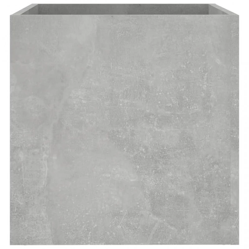 Fioriera Grigio Cemento 40x40x40 Cm In Legno Multistrato 5 Fioriera Grigio Cemento 40x40x40 Cm In Legno Multistrato - immagine 5