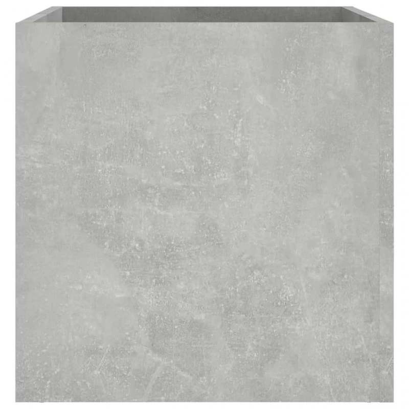 Fioriera Grigio Cemento 40x40x40 Cm In Legno Multistrato 6 Fioriera Grigio Cemento 40x40x40 Cm In Legno Multistrato - immagine 6
