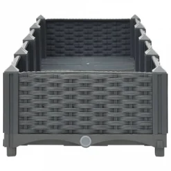 Fioriera Rialzata 160x40x23 Cm In Polipropilene -Garden Home fioriera rialzata 160x40x23 cm in polipropilene 3