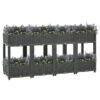 Fioriera Rialzata 160x40x71 Cm In Polipropilene -Garden Home fioriera rialzata 160x40x71 cm in polipropilene