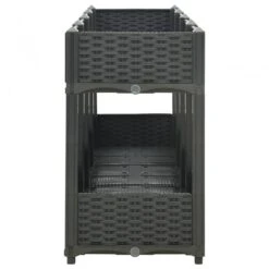 Fioriera Rialzata 160x40x71 Cm In Polipropilene -Garden Home fioriera rialzata 160x40x71 cm in polipropilene 3