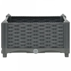 Fioriera Rialzata 40x40x23 Cm In Polipropilene -Garden Home fioriera rialzata 40x40x23 cm in polipropilene 2