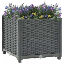 Fioriera Rialzata 40x40x38 Cm In Polipropilene