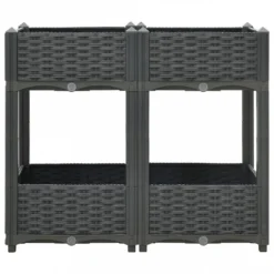 Fioriera Rialzata 80x40x71 Cm In Polipropilene 8 Fioriera Rialzata 80x40x71 Cm In Polipropilene -Garden Home fioriera rialzata 80x40x71 cm in polipropilene 2