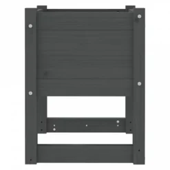 Fioriere 2 Pz Grigio 40x40x52,5 Cm In Legno Massello Di Pino -Garden Home fioriere 2 pz grigio 40x40x525 cm in legno massello di pino 5