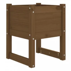 Fioriere 2 Pz Miele 40x40x52,5 Cm In Legno Massello Di Pino -Garden Home fioriere 2 pz miele 40x40x525 cm in legno massello di pino 3