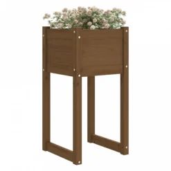 Fioriere 2 Pz Miele 40x40x81 Cm In Legno Massello Di Pino 10 Fioriere 2 Pz Miele 40x40x81 Cm In Legno Massello Di Pino -Garden Home fioriere 2 pz miele 40x40x81 cm in legno massello di pino 2