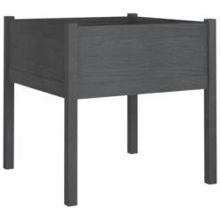 Fioriere Da Giardino 2 Pz Grigie 70x70x70 Cm In Legno Di Pino 10 Fioriere Da Giardino 2 Pz Grigie 70x70x70 Cm In Legno Di Pino -Garden Home fioriere da giardino 2 pz grigie 70x70x70 cm in legno di pino 2