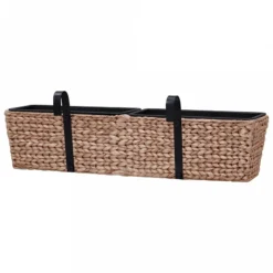 Fioriere Da Giardino 2 Pz In Giacinto Intrecciato Marrone 14 Fioriere Da Giardino 2 Pz In Giacinto Intrecciato Marrone -Garden Home fioriere da giardino 2 pz in giacinto intrecciato marrone 6