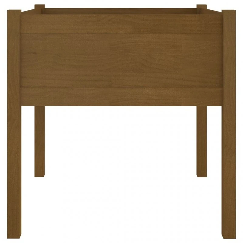 Fioriere Da Giardino 2 Pz Miele 70x70x70 Cm In Massello Di Pino 4 Fioriere Da Giardino 2 Pz Miele 70x70x70 Cm In Massello Di Pino - immagine 4