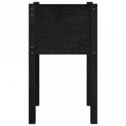 Fioriere Da Giardino 2 Pz Nere 40x40x70 Cm In Legno Di Pino -Garden Home fioriere da giardino 2 pz nere 40x40x70 cm in legno di pino 4