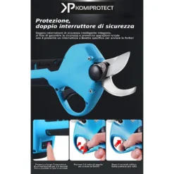 Forbice A Batteria Vega 1 Profi Taglio 28 Mm -Garden Home forbice a batteria vega 1 profi taglio 28 mm 5