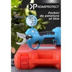 Forbice A Batteria Vega 1 Profi Taglio 28 Mm -Garden Home forbice a batteria vega 1 profi taglio 28 mm 6