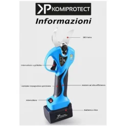 Forbice A Batteria Vega 2 Profi Taglio 32 Mm -Garden Home forbice a batteria vega 2 profi taglio 32 mm 8