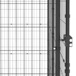 Gabbia Per Cani Da Esterno In Acciaio 12,1 M² -Garden Home gabbia per cani da esterno in acciaio 121 m 4