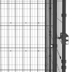 Gabbia Per Cani Da Esterno In Acciaio 19,36 M² -Garden Home gabbia per cani da esterno in acciaio 1936 m 4