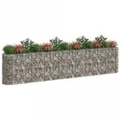 Gabbione Con Letto Rialzato In Acciaio Zincato 470x50x100 Cm 10 Gabbione Con Letto Rialzato In Acciaio Zincato 470x50x100 Cm -Garden Home gabbione con letto rialzato in acciaio zincato 470x50x100 cm 2