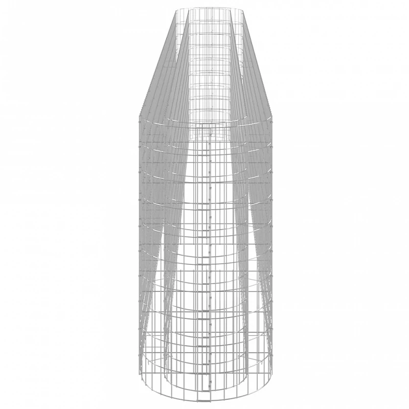 Gabbione Con Letto Rialzato In Acciaio Zincato 470x50x100 Cm 5 Gabbione Con Letto Rialzato In Acciaio Zincato 470x50x100 Cm - immagine 5