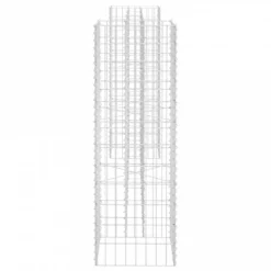 Gabbione Fioriera Ad "H" In Filo Di Acciaio 260x40x120 Cm -Garden Home gabbione fioriera ad h in filo di acciaio 260x40x120 cm 3