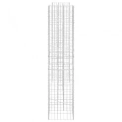 Gabbione Fioriera Ad "H" In Filo Di Acciaio 260x40x180 Cm -Garden Home gabbione fioriera ad h in filo di acciaio 260x40x180 cm 3