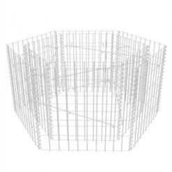 Gabbione Letto Rialzato Da Giardino Esagonale 100x90x50 Cm -Garden Home gabbione letto rialzato da giardino esagonale 100x90x50 cm 2
