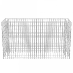 Gabbione Letto Rialzato In Acciaio Zincato 180x50x100 Cm -Garden Home gabbione letto rialzato in acciaio zincato 180x50x100 cm 4