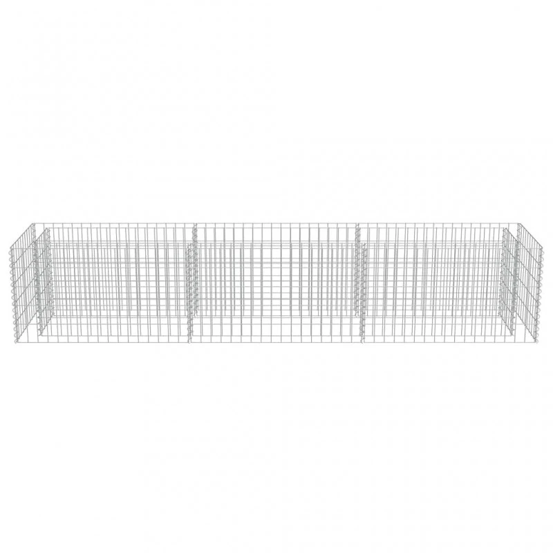 Gabbione Letto Rialzato In Acciaio Zincato 270x50x50 Cm 5 Gabbione Letto Rialzato In Acciaio Zincato 270x50x50 Cm - immagine 5