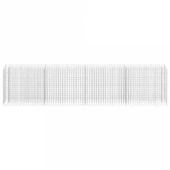 Gabbione Letto Rialzato In Acciaio Zincato 360x30x90 Cm -Garden Home gabbione letto rialzato in acciaio zincato 360x30x90 cm 3