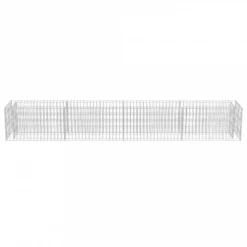 Gabbione Letto Rialzato In Acciaio Zincato 360x50x50 Cm 12 Gabbione Letto Rialzato In Acciaio Zincato 360x50x50 Cm -Garden Home gabbione letto rialzato in acciaio zincato 360x50x50 cm 4