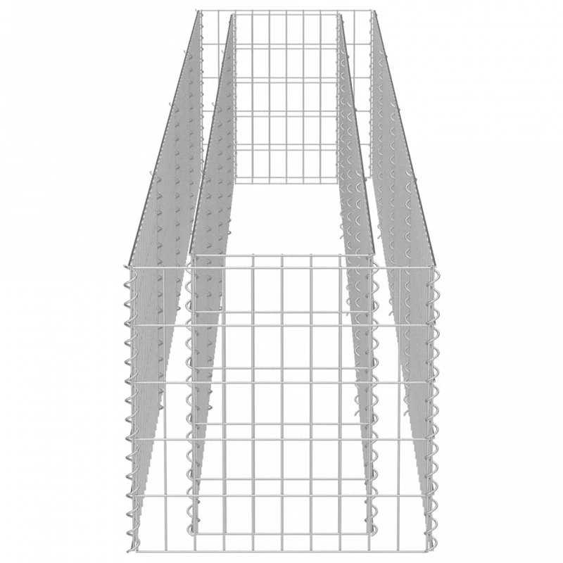 Gabbione Letto Rialzato In Acciaio Zincato 360x50x50 Cm 6 Gabbione Letto Rialzato In Acciaio Zincato 360x50x50 Cm - immagine 6