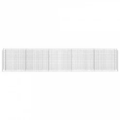 Gabbione Letto Rialzato In Acciaio Zincato 450x30x90 Cm -Garden Home gabbione letto rialzato in acciaio zincato 450x30x90 cm 3