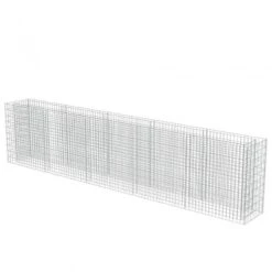 Gabbione Letto Rialzato In Acciaio Zincato 450x50x100 Cm 11 Gabbione Letto Rialzato In Acciaio Zincato 450x50x100 Cm -Garden Home gabbione letto rialzato in acciaio zincato 450x50x100 cm 3