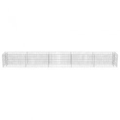 Gabbione Letto Rialzato In Acciaio Zincato 450x50x50 Cm -Garden Home gabbione letto rialzato in acciaio zincato 450x50x50 cm 4