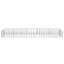 Gabbione Letto Rialzato In Acciaio Zincato 450x90x50 Cm 12 Gabbione Letto Rialzato In Acciaio Zincato 450x90x50 Cm -Garden Home gabbione letto rialzato in acciaio zincato 450x90x50 cm 4