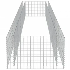 Gabbione Letto Rialzato In Acciaio Zincato 450x90x50 Cm 13 Gabbione Letto Rialzato In Acciaio Zincato 450x90x50 Cm -Garden Home gabbione letto rialzato in acciaio zincato 450x90x50 cm 5