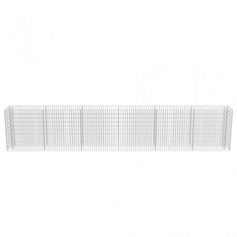 Gabbione Letto Rialzato In Acciaio Zincato 540x50x100 Cm 6 Gabbione Letto Rialzato In Acciaio Zincato 540x50x100 Cm - immagine 6