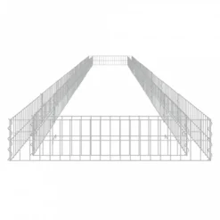 Gabbione Letto Rialzato In Acciaio Zincato 800x100x20 Cm -Garden Home gabbione letto rialzato in acciaio zincato 800x100x20 cm 3