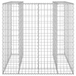 Gabbione Per Bidoni In Acciaio Zincato 110x100x110 Cm -Garden Home gabbione per bidoni in acciaio zincato 110x100x110 cm 5