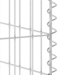 Gabbione Per Bidoni In Acciaio Zincato 110x100x110 Cm -Garden Home gabbione per bidoni in acciaio zincato 110x100x110 cm 6