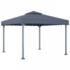 Gazebo 300x300 Cm Antracite Alluminio -Garden Home gazebo 300x300 cm antracite alluminio