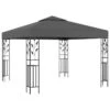 Gazebo 3x3 M Antracite 17 Gazebo 3x3 M Antracite -Garden Home gazebo 3x3 m antracite